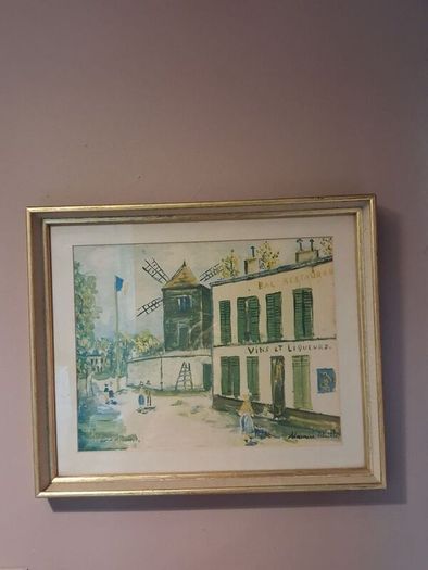 Rue A Sannais by Utrillo