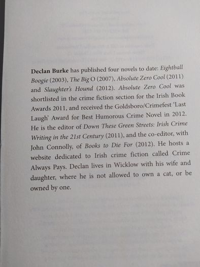 Declan Burke / Slaughter's Hound