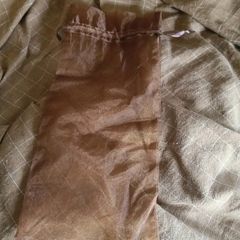 Brown Organza Gift Bag