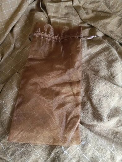 Brown Organza Gift Bag