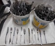 knives and forks