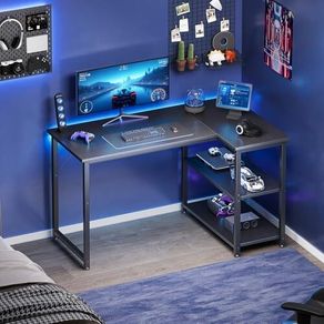 L Shaped Gaming Desk, 100x70 cm Computer Desk