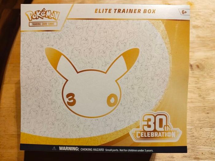 Pokemon Tcg 30th Anniversary Elite Trainer Box (etb) English