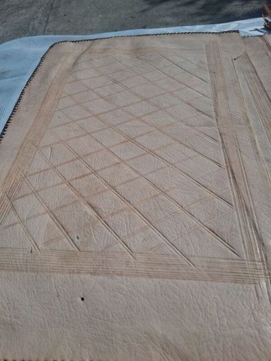 Hand Tooled Leather Presentation Folder