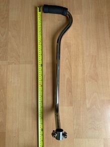 Kids bike stick holder