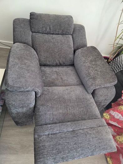 Recliner sofa and armchair