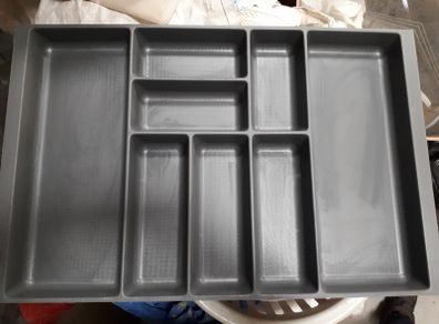 NEW Plastic Cutlery Tray For Kitchen Drawers