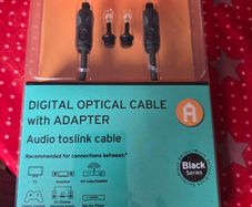 Brand New Digital Optical Cable with Adapter