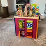 B. toys Zany Zoo Wooden Activity Cube Assortment Image 4