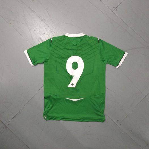 FREE POST  Player Issue (XLB) Northern Ireland Jersey Shirt Umbro Vintage Retro Soccer Football Irish Green Norn iron Youths Kids Boys Girls