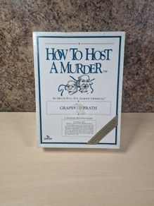 How to host a murder Grapes of Frath board game vintage 1986 Brand new sealed