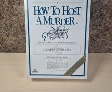 How to host a murder Grapes of Frath board game vintage 1986 Brand new sealed