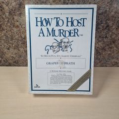 How to host a murder Grapes of Frath board game vintage 1986 Brand new sealed