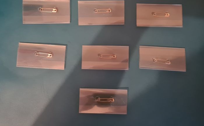 A Large Selection of Name Badge Holders
