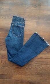 Topshop Jamie Flare Jeans W28 L32 Blue Denim