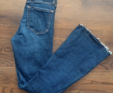 Topshop Jamie Flare Jeans W28 L32 Blue Denim