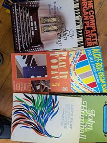 Organ music books
