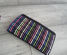 handmade clutch by Uganda's students
