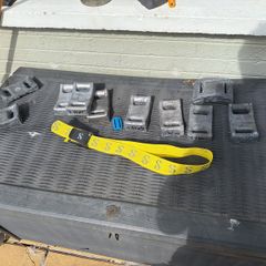 scuba diving weight belt and weights