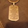 To My Love key Ring Image 2