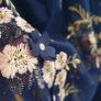 Beautiful Velvet Embroidered Mesh John Lewis Dress Image 9