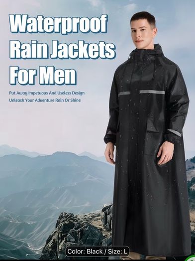Waterproof Raincoats Mens and Womens