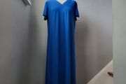 Antthony Studio long blue dress, Size L