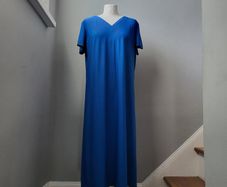 Antthony Studio long blue dress, Size L