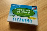 New Sony miniDV cleaning tape