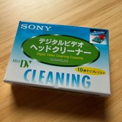 New Sony miniDV cleaning tape