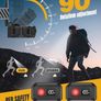 FREE SHIPPING Head Torch Rechargeable, 10 LED 10 Modes Head Torch USB Rechargeable Super Bright 22000 Lumens Waterproof IPX4 Headlamp Hands Free Running Head Torch for Fishing Walking Cycling Camping Image 3