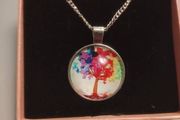 Brand New tree pendant handmade