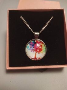 Brand New tree pendant handmade