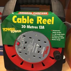 20 Meter Extension Lead 220V 13 Amp