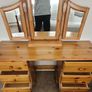 Solid Pine Vanity Unit Image 4