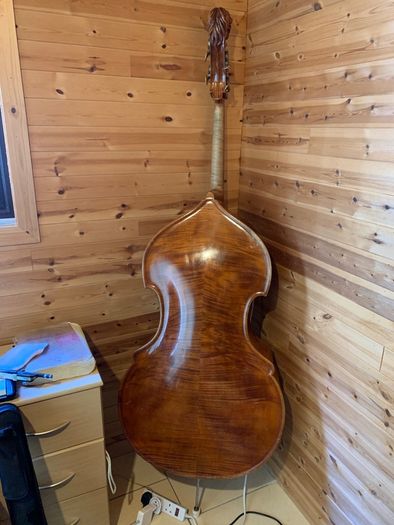 German holzner 3/4 double bass !!