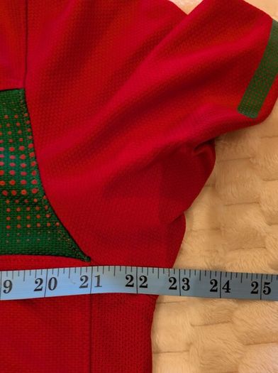 Portugal 2010 home football jersey shirt large mens nike