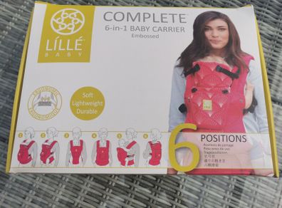 lillebaby complete embossed babycarrier
