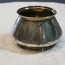 Antique Victorian Hallmarked Silver Cauldron Salt, London 1873, Barnard Family, 41g Image 4