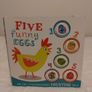 Five Funny Eggs Hardback Board Book Image 2
