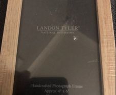 Two photo frames 4"x6"