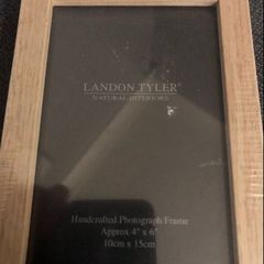 Two photo frames 4"x6"