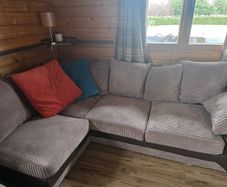 Corduroy Corner Sofa