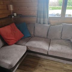 Corduroy Corner Sofa