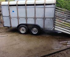 Ivor Williams 12 by 6 cattle trailer