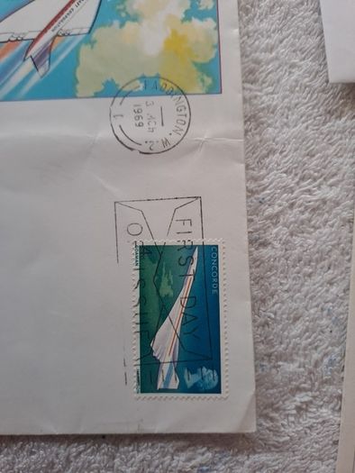 Stamps.FDC Concordes 1st.Flight.1969