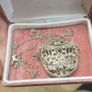 Vintage silver pouch necklace Image 7