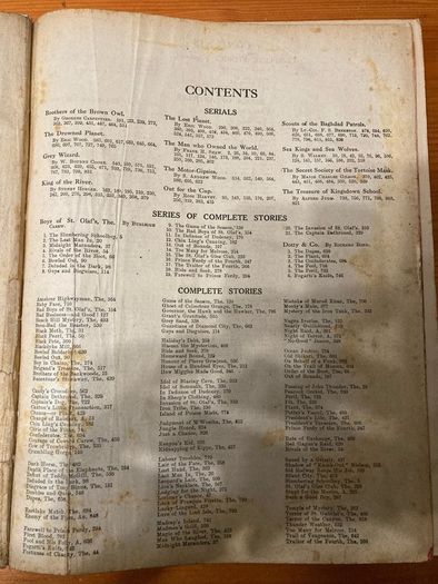 Vintage annual:'Chums' annual 1921