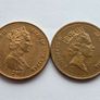 Gibraltar Coins Barbary Partridge 1p 1994 & 2013 Image 2