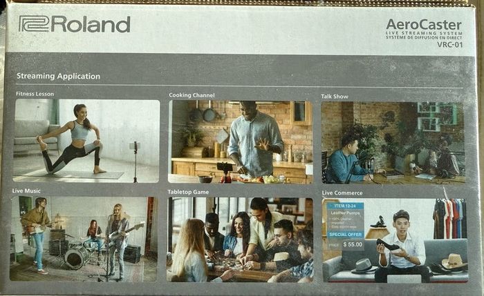 Roland AeroCaster Live Streaming System